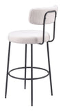 Blanca Barstool (Set of 2) Ivory