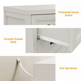Wholesale 3 Drawer Dresser Modern Wood Dresser with Raised Panel