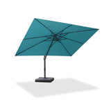 PURPLE LEAF Stepless Tilt Cantilever Umbrella Affordable Outdoor Patio Umbrella
