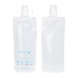 Waterdrop Plastic Liquid Storage Bags for household use, Foldable, BPA-Free, 20 oz