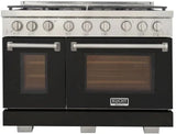Kucht 48" Freestanding Professional Gas Range KFX4800X-BK