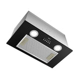 CIARRA 20 Inch Built-In Range Hood Insert Under Cabinet Black Stove Hood CAB52913E-N-OW