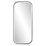 Matte Black Metal Dressing Mirror