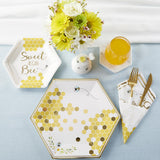 Sweet As Can Bee 62pc Tableware Set for 16 Guests
