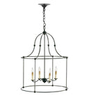 Fitzjames Large Black Lantern