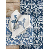 French Home Botanical Table Runner – Indigo