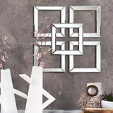 Landia Square Mirror- Clear