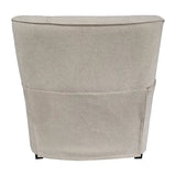 Wholesale Modern Tight Back Upholstered Recliner, Beige