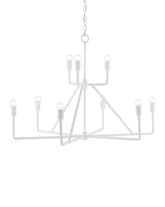 Trilling White Chandelier