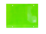Rectangular Scalloped Riviera Tray - Green