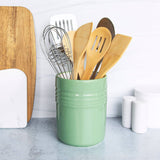Kook Ceramic Utensil Holder Crock for Kitchen