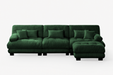 CLOUDIES 134" 3 Seater Sofa with 1 Ottoman