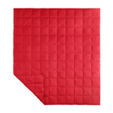 Outdoor Camping Wearable Blanket Goose Feather & Down, Red