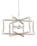 Bastian Small Sandstone Semi-Flush Mount