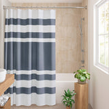 3M Scotchgard Water Repellent Shower Curtain, Dark Blue