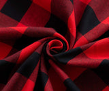 Red and Black Tablecloth