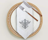 White Napkins - Embroidery Napkins