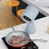Ciarra HOOD TO GO Portable Mini Desktop Range Hood Baby Blue