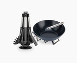 3-piece Wok, Trivet & Utensil Set