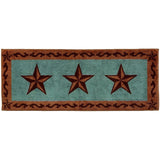 3-Star Scroll Motif Rug, 2 MOQ