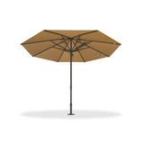 PURPLE LEAF Luxury Market Umbrella 1.9"/2.4"/3.1" Pole Commercial Hydraulic Semi-Automatic Umbrella