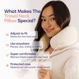 Mellow x AVIO Travel Neck Pillow Creme