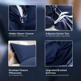 MellowSoft™ Duvet Set Navy