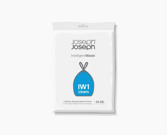 IW1 24-36L Grey Bin Liners
