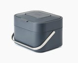Stack 4L Grey Food Waste Caddy