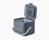 Stack 4L Grey Food Waste Caddy