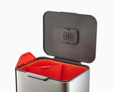Totem Max 60L Stainless-steel Waste & Recycling Bin
