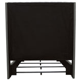 Camille Upholstered Queen Panel Bed Grey
