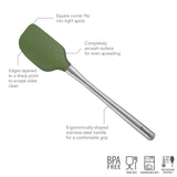 Flex-Core® Silicone and Stainless Steel Spatula