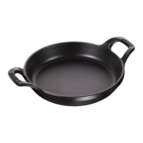 STAUB Cast Iron 4.5-inch Mini Round Gratin Baking Dish