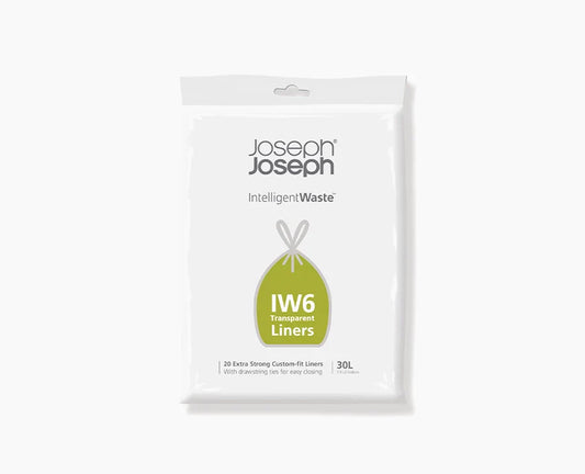 IW6 30L Clear Bin Liners