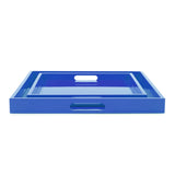 Saint Tropez Square Tray Set of 2 - Classic Navy