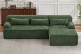 ZELAR 102" Chenille Right Chaise Sofa