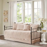 6 Piece Scalloped Edge Daybed Cover Set