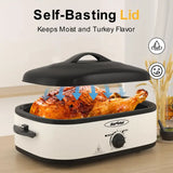 Wholesale 14-Quart Electric Roaster Oven with Self-Basting Lid