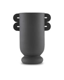 Happy 40 Straight Black Vase