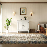 2-Door Buffet Cabinet with Storage, Bohemian Sideboard
