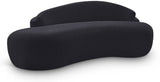 Caspian - Chenille Fabric Upholstered Loveseat