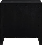 Fairfax Night Stand - Exquisite Art Deco Design with Fluted Drawers and Matte Metal Handles for Elegance