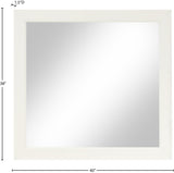 Fairfax Mirror - Elegant Art Deco Design for Home Decor, Versatile Wall or Dresser Mounting Option