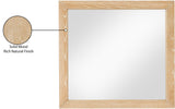 Fairfax Mirror - Elegant Art Deco Design for Home Decor, Versatile Wall or Dresser Mounting Option