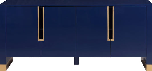 Florence Contemporary Sideboard with Gold Base - Stylish Buffet for Modern Living Spaces and Storage