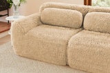 MELLOW 114" 3-Seater Sofa with 1 Ottoman