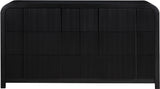 Fluted Dresser - Elevate Your Space with Elegant Art Deco Design and Intricate Fluted Detailing