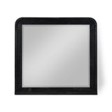 Fluted Mirror - Elegant Arched Design with Fluted Frame, Solid Wood Finish for Stunning Decor Appeal
