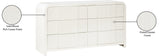 Fluted Dresser - Elevate Your Space with Elegant Art Deco Design and Intricate Fluted Detailing